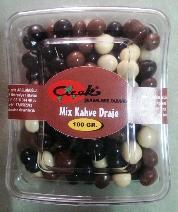 Mix Kahve Draje 100 gr. kutu