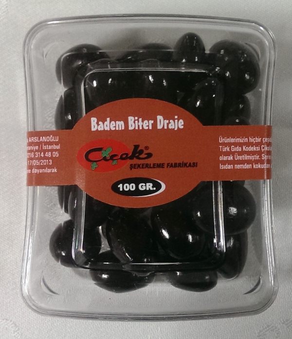 Badem Bitter Draje Kutu 100 Gr.