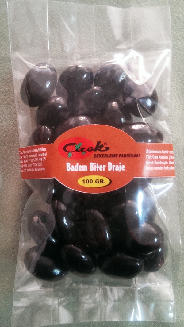 Biter Badem Draje 100 gr. poşet 