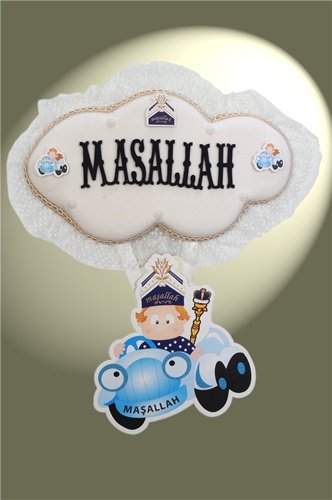 Maşaallah Kapı Süsü Mavi