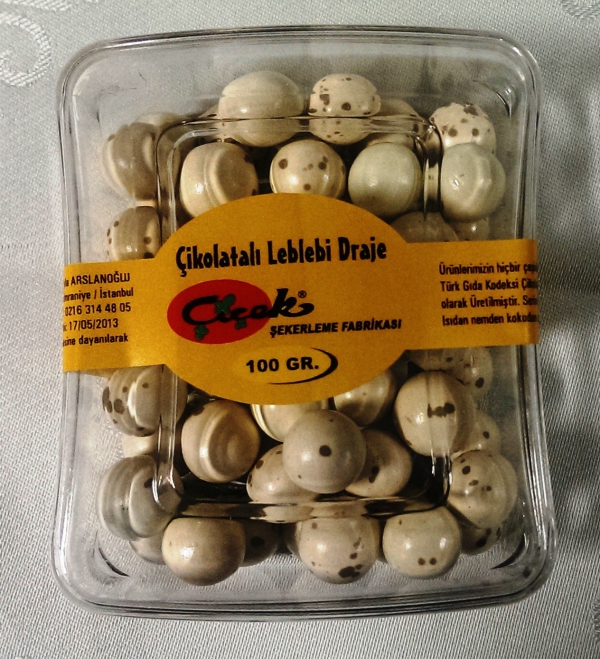 Çikolatalı Leblebi Draje 100 gr. kutu